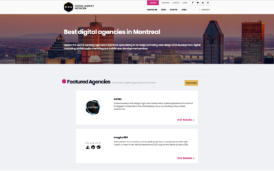 Imagine 360 is selected to be one of the Best digital agencies in Montreal